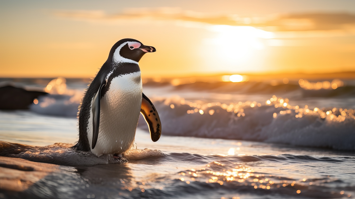 Penguin in Chile