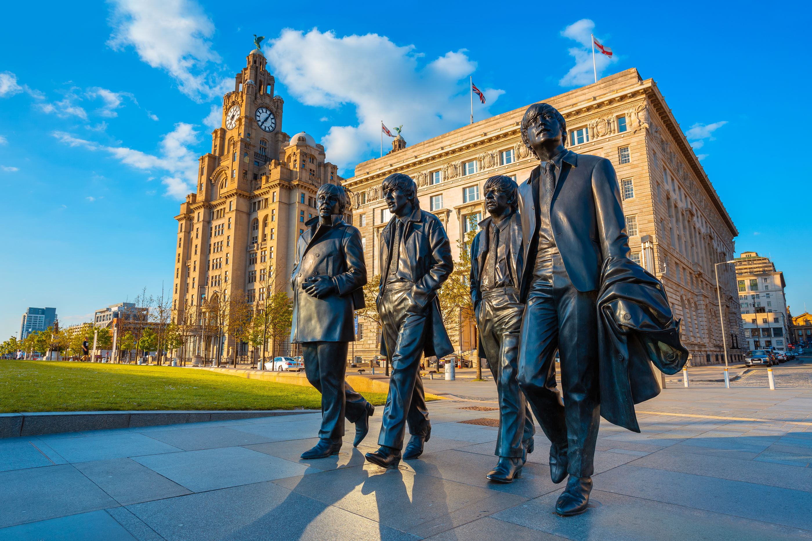Beatles statue in Liverpool