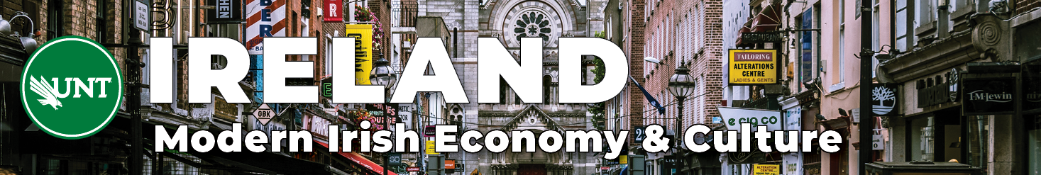 Irish Economy & Culture Banner